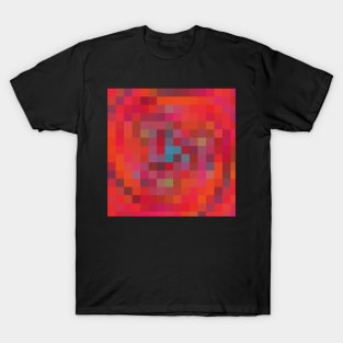 Mosaic of Colorful Retro ZigZag Pattern T-Shirt